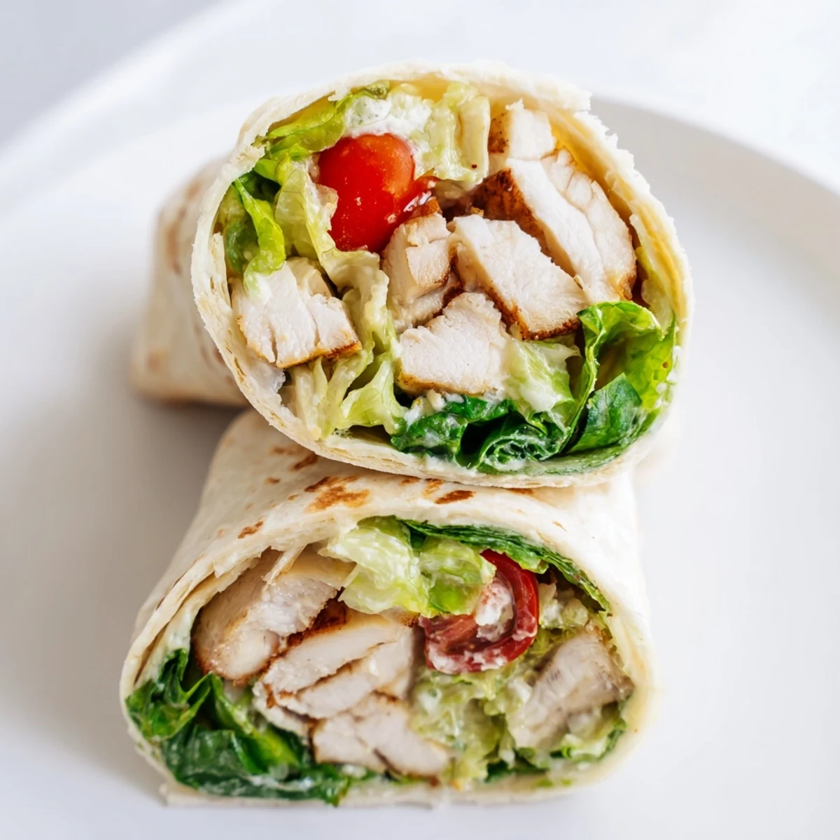 Chicken Caesar Wraps