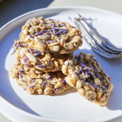Lavender Honey Crunch Cookies